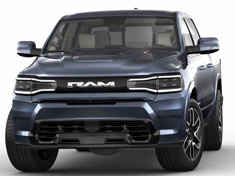 RAM 1500 REV 2025 Tungsten 3D Model