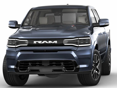 RAM 1500 REV 2025 Tungsten 3D Model