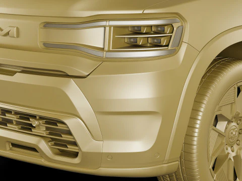 RAM 1500 REV 2025 Tungsten 3D Model