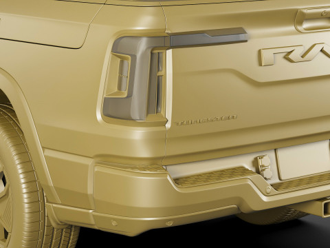 RAM 1500 REV 2025 Tungsten 3D Model