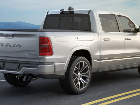 RAM 1500 2025 Tungsten 3D Model