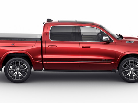 RAM 1500 2025 Tungsten 3D Model