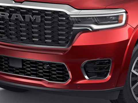 RAM 1500 2025 Tungsten 3D Model