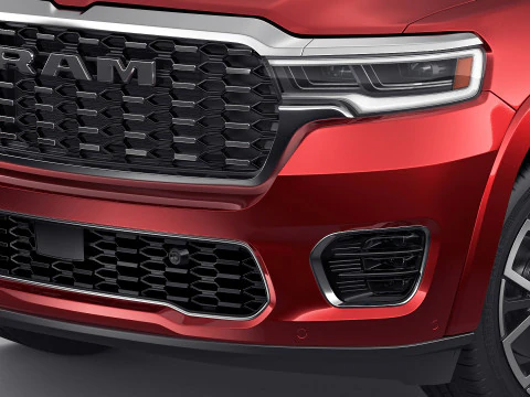 RAM 1500 2025 Tungsten 3D Model