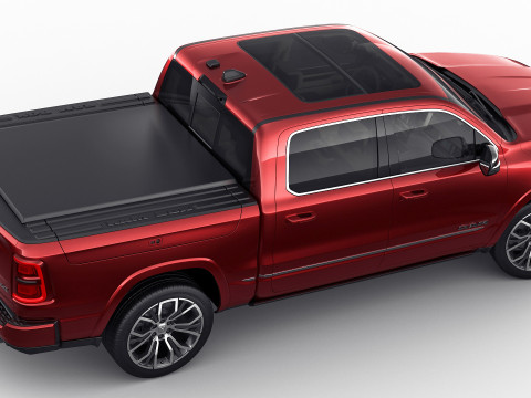 RAM 1500 2025 Tungsten 3D Model