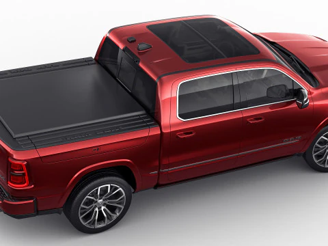 RAM 1500 2025 Tungsten 3D Model