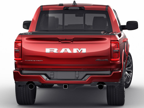 RAM 1500 2025 Tungsten 3D Model
