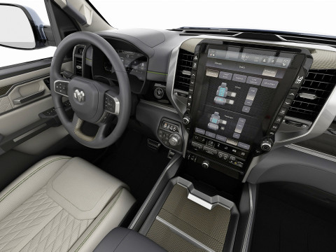 RAM 1500 2025 Tungsten 3D Model