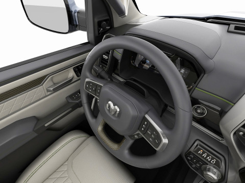 RAM 1500 2025 Tungsten 3D Model