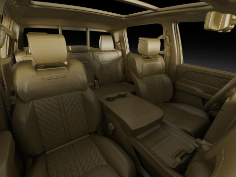RAM 1500 2025 Tungsten 3D Model
