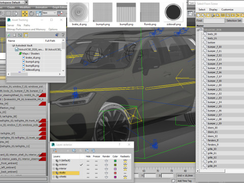 Volvo XC60 2026 3D-Modell