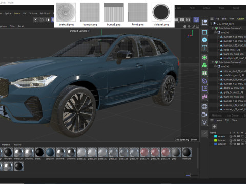 Volvo XC60 2026 3D-Modell
