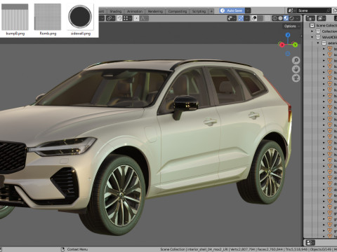 Volvo XC60 2026 3D-Modell