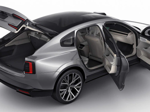 Volvo ES90 2026 3D Model