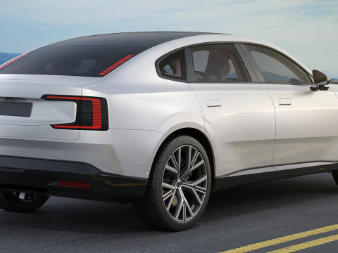 Volvo ES90 2026 3D Model