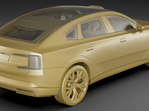 Volvo ES90 2026 Modelo 3D