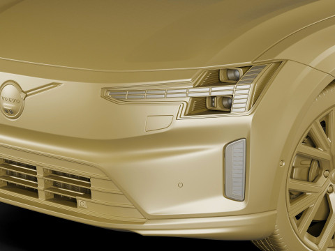 Volvo ES90 2026 Modelo 3D