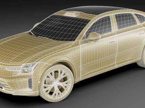 Volvo ES90 2026 Modelo 3D