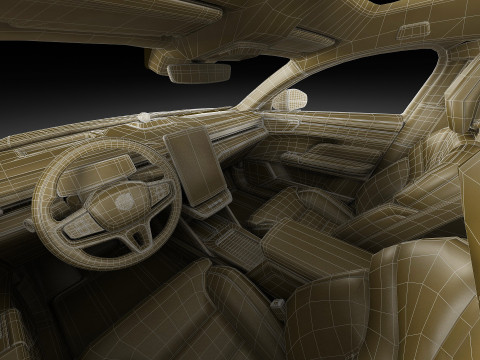 Volvo ES90 2026 Modelo 3D