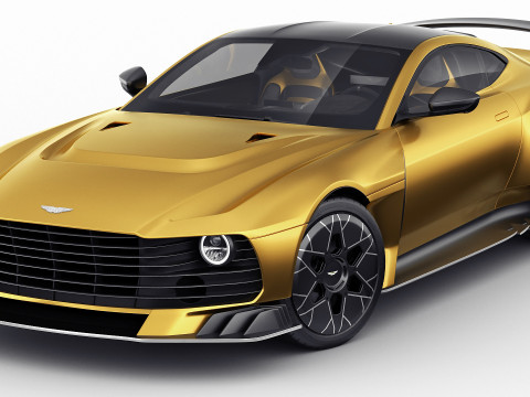 Aston Martin Valiant 2025 Modelo 3D
