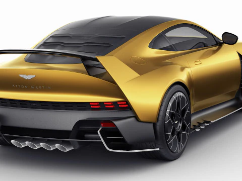 Aston Martin Valiant 2025 3D Model
