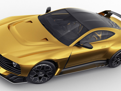Aston Martin Valiant 2025 Modelo 3D