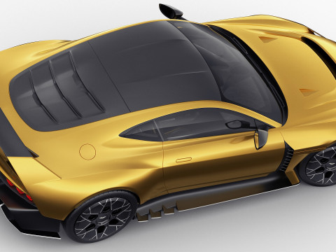 Aston Martin Valiant 2025 Modelo 3D