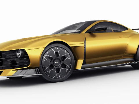 Aston Martin Valiant 2025 3D Model