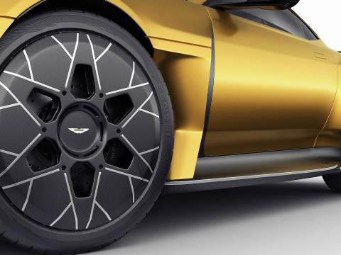 Aston Martin Valiant 2025 Modelo 3D