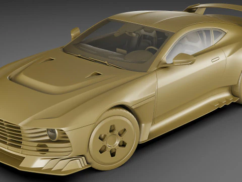 Aston Martin Valiant 2025 3D Model