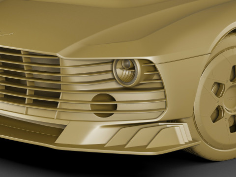 Aston Martin Valiant 2025 Modelo 3D