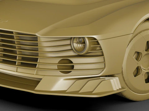 Aston Martin Valiant 2025 3D Model