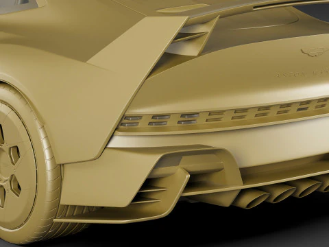 Aston Martin Valiant 2025 3D Model