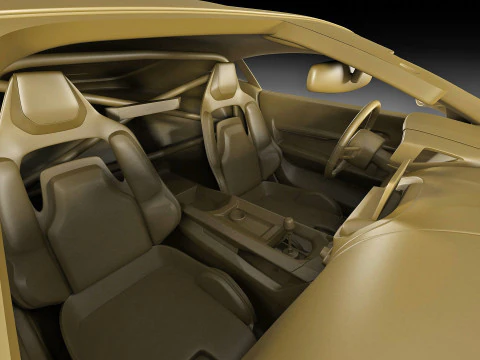 Aston Martin Valiant 2025 3D Model