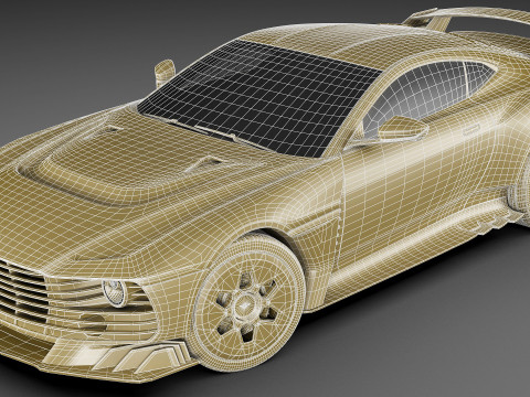 Aston Martin Valiant 2025 Modelo 3D