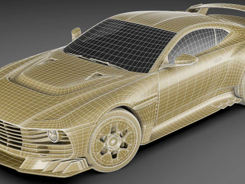 Aston Martin Valiant 2025 3D Model