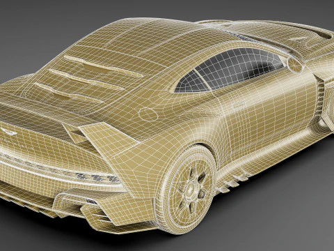 Aston Martin Valiant 2025 3D Model