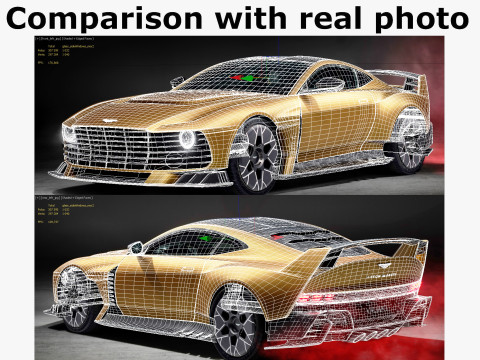Aston Martin Valiant 2025 Modelo 3D