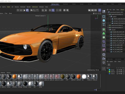 Aston Martin Valiant 2025 3D Model