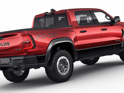 RAM 1500 RHO 2025 3D Model