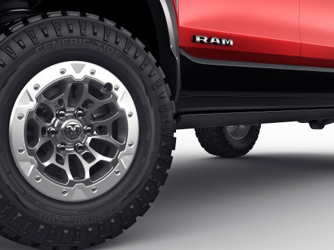 RAM 1500 RHO 2025 3D 模型