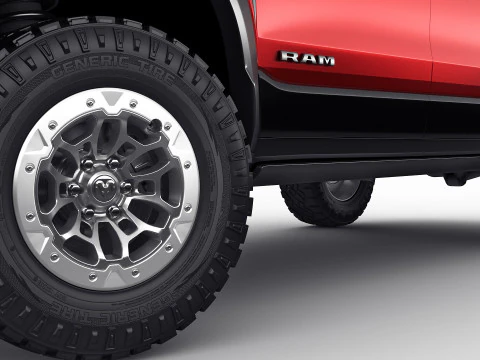 RAM 1500 RHO 2025 3D Model