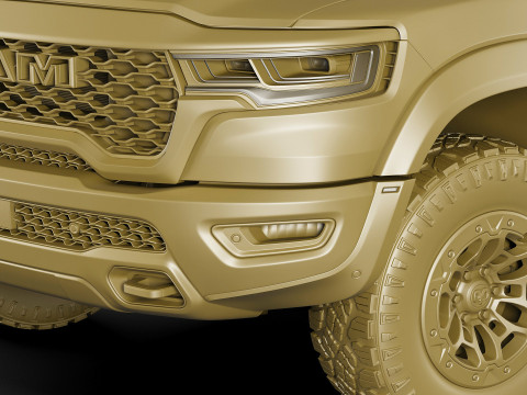RAM 1500 RHO 2025 3D 模型