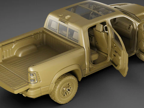 RAM 1500 RHO 2025 3D Model
