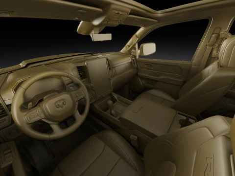 RAM 1500 RHO 2025 3D Model