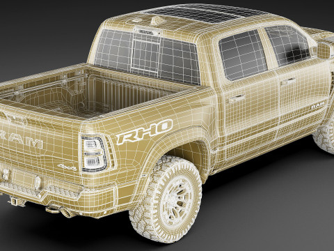 RAM 1500 RHO 2025 3D 模型
