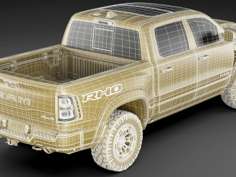 RAM 1500 RHO 2025 3D Model