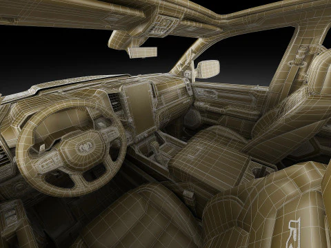 RAM 1500 RHO 2025 3D Model