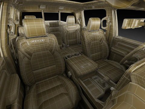 RAM 1500 RHO 2025 3D Model