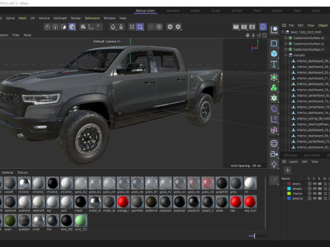RAM 1500 RHO 2025 3D 模型